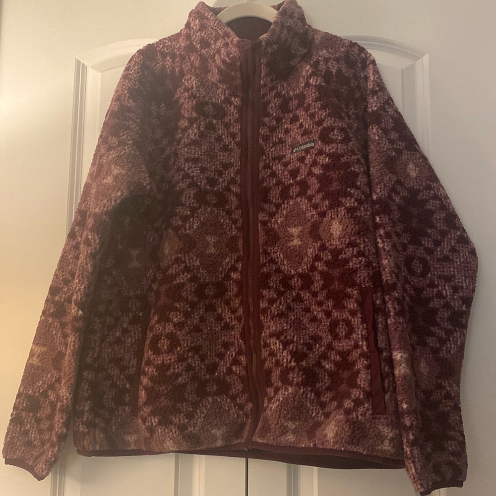 Columbia fleece jacket size XL